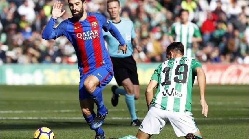 Barcelona Betis&rsquo;te 2 Puan Bıraktı