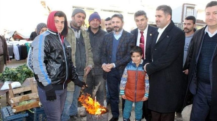 Tbmm Başkan Vekili Aydın Pazarcıların Sorunlarını Dinledi