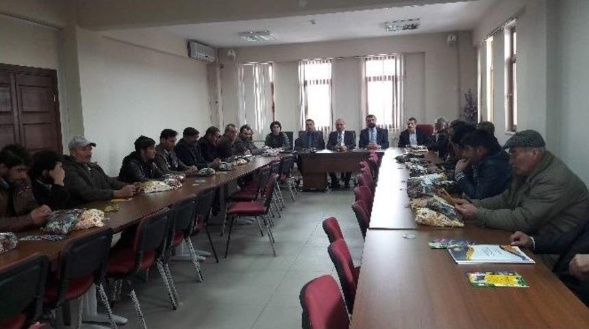 Hayvan Islahı İle İlgili Proje, &Ccedil;ift&ccedil;ilere Anlatıldı