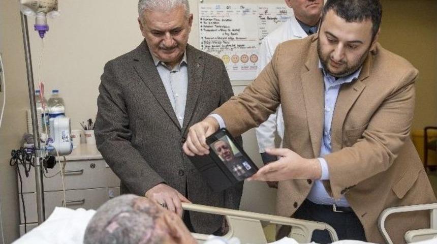 Başbakan Yıldırım 15 Temmuz Gazisini Ziyaret Etti