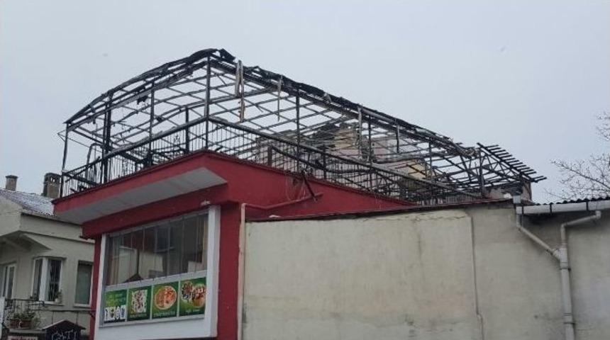 Sinop&rsquo;ta Kafe Yangını