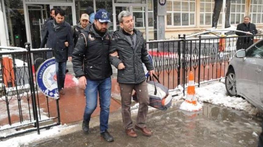 Samsun'da G&ouml;zaltına Alınan 11 Polis, Adliyede
