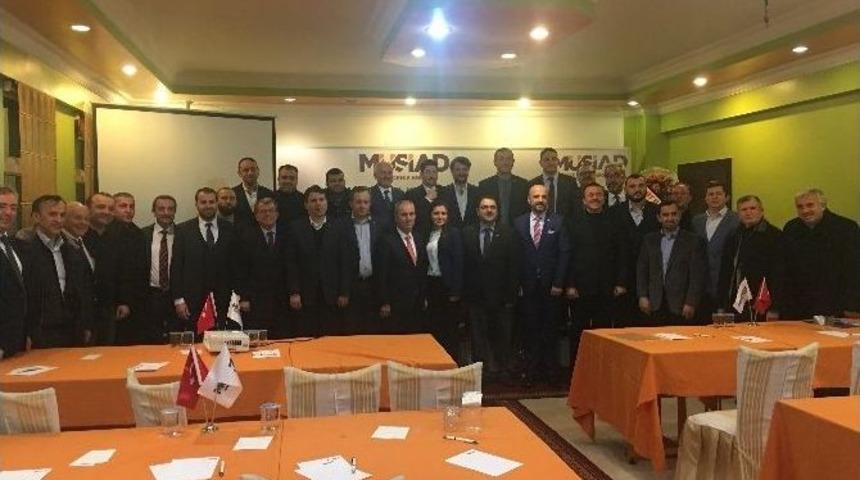 M&uuml;siad D&uuml;zce Y&ouml;netimi Kdz. Ereğli Genel Kuruluna Katıldı