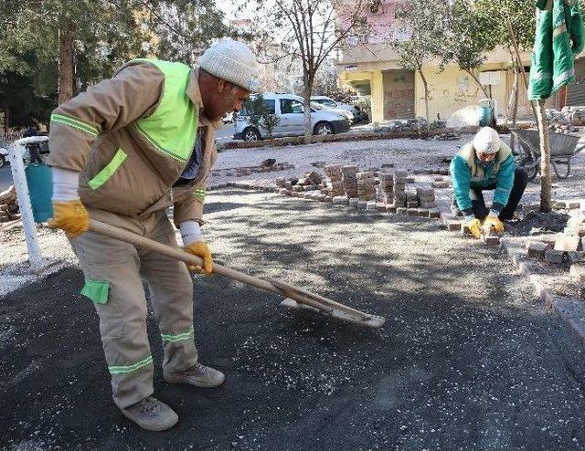 Haliliye’de Parklar Bahara Hazırlanıyor