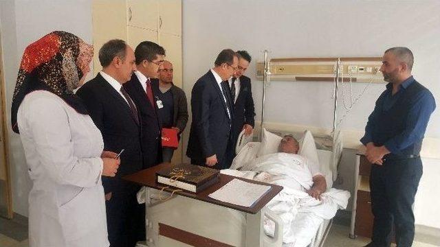 Taşyapan’dan Çığ Altında Kalan Personele Ziyaret