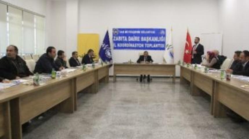 Zabıtadan &lsquo;il Koordinasyon&rsquo; Toplantısı
