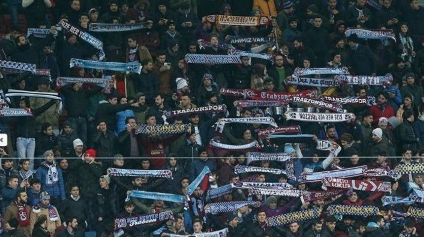 Trabzonspor-gaziantepspor Ma&ccedil;ını 23 Bin 64 Kişi İzledi