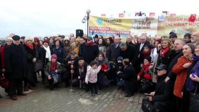 Tekirdağ'da Mübadiller Anısına Denize Karanfil Bırakıldı