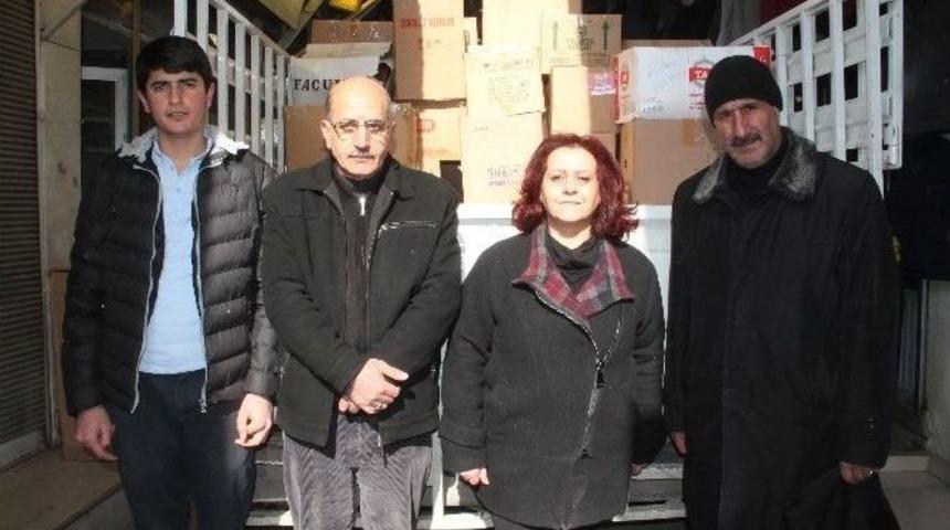 Elazığ&rsquo;da &Ccedil;arşı Esnafından Halep&rsquo;e Anlamlı Yardım