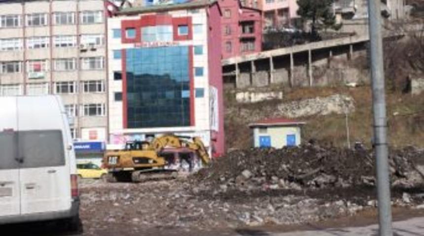 Park Yapılacak Alanda Çalışma Başladı