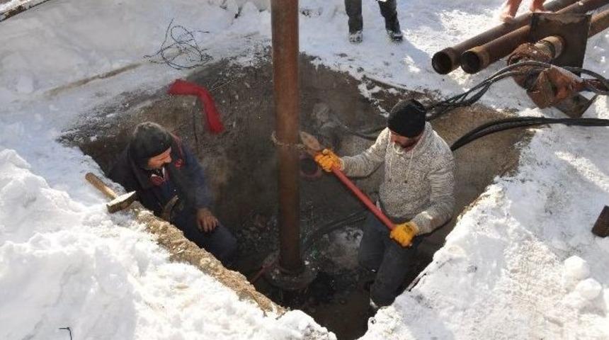 Y&uuml;ksekova&rsquo;da İ&ccedil;me Suyu Kuyusunda Arıza