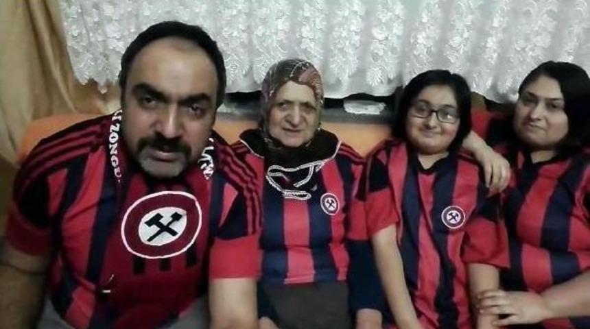 Zoguldak K&ouml;m&uuml;rsporlu Taraftarların Stat Protestosu