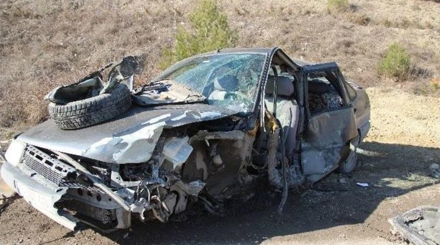 Karab&uuml;k&rsquo;te Trafik Kazası: 5 Yaralı