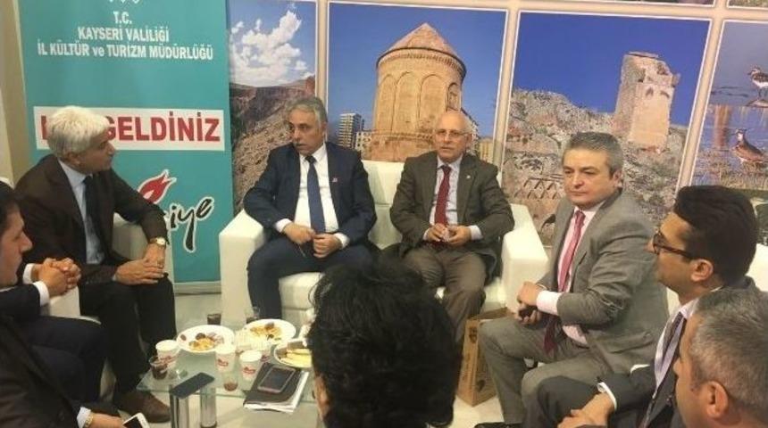 Kto, Emıtt Fuarında Kayseri Standına Katkı Sağladı