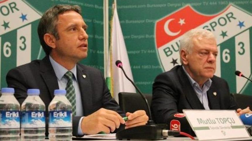 Bursaspor Mutlu Top&ccedil;u Ile S&ouml;zleşme Imzaladı