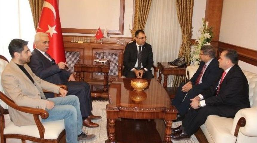 Kapan&rsquo;dan Vali Toprak&rsquo;a Ziyaret