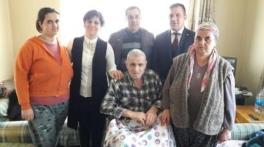 Engelli Kemal Kaya&rsquo;nın Tekerlekli Sandalye Sevinci