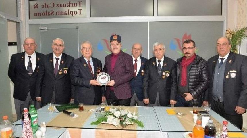 Gazilerden Kafaoğlu&rsquo;na Teşekk&uuml;r