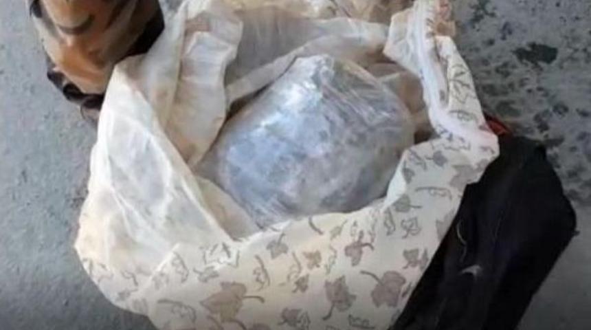 Yolcu Otob&uuml;s&uuml;nde Esrar Ele Ge&ccedil;irildi