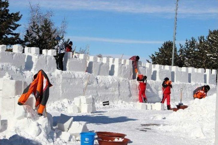 Tonlarca Karla Erzurum’da ‘kardan Sokak’ G2