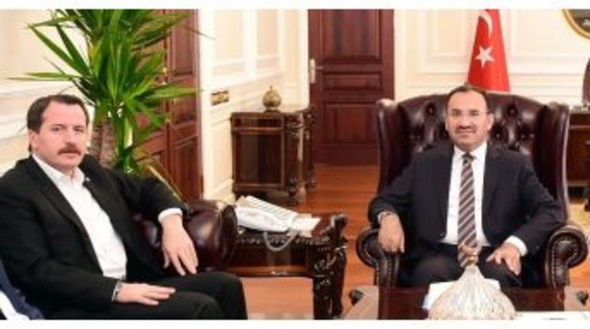 Yal&ccedil;ın&rsquo;dan Bakan Bozdağ&rsquo;a Ziyaret