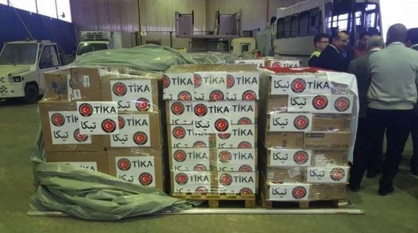 Tika’dan Libya’ya İlaç Ve Tıbbi Malzeme Desteği