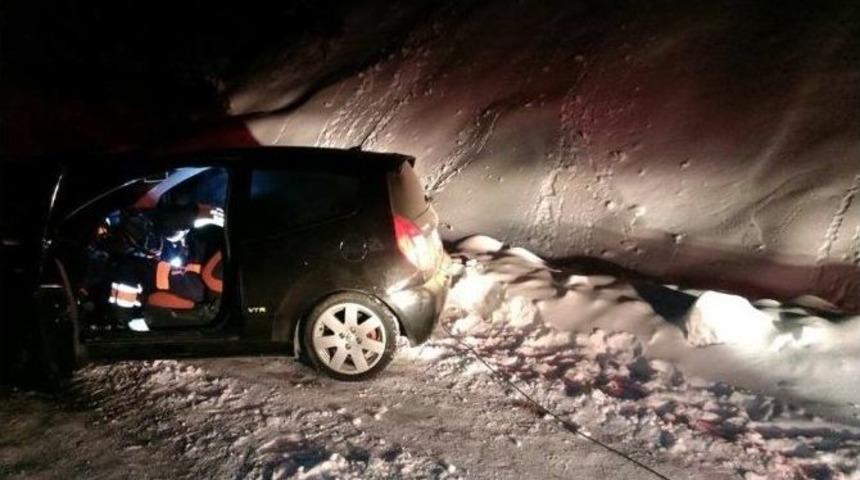 Donmak Üzere Olan Sürücünün İmdadına Afad Yetişti