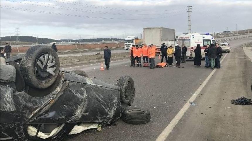Takla Atan Ara&ccedil;tan Fırlayan S&uuml;r&uuml;c&uuml; Hayatını Kaybetti