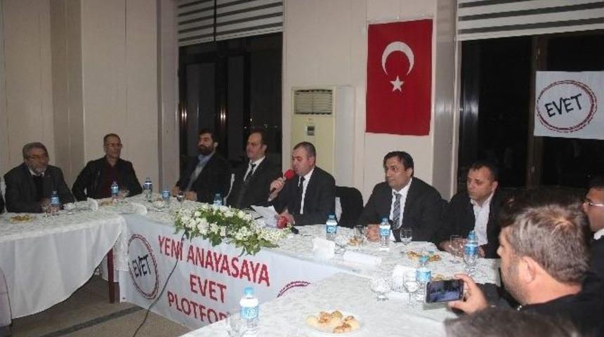 İzmir&rsquo;de Stk&rsquo;lardan &rsquo;evet Platformu&rsquo;