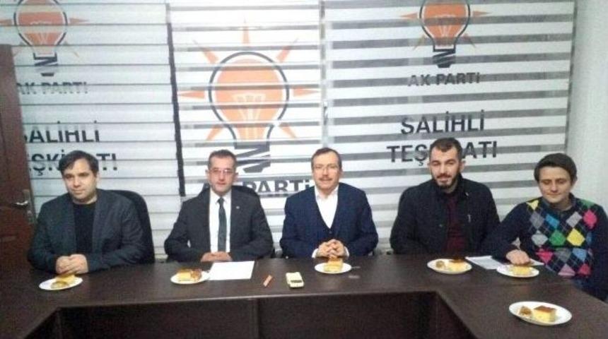 Ak Partili Aydemir&rsquo;den, Salihli Ziyareti