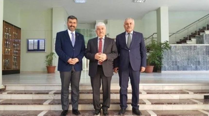 Başkan Altan&rsquo;dan Karayolları Ve Dsi B&ouml;lge M&uuml;d&uuml;rlerine Ziyaret