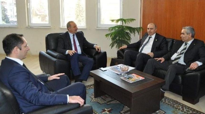 Ankara Aydınlılar Derneği&rsquo;nden Başkan Atabay&rsquo;a Ziyaret