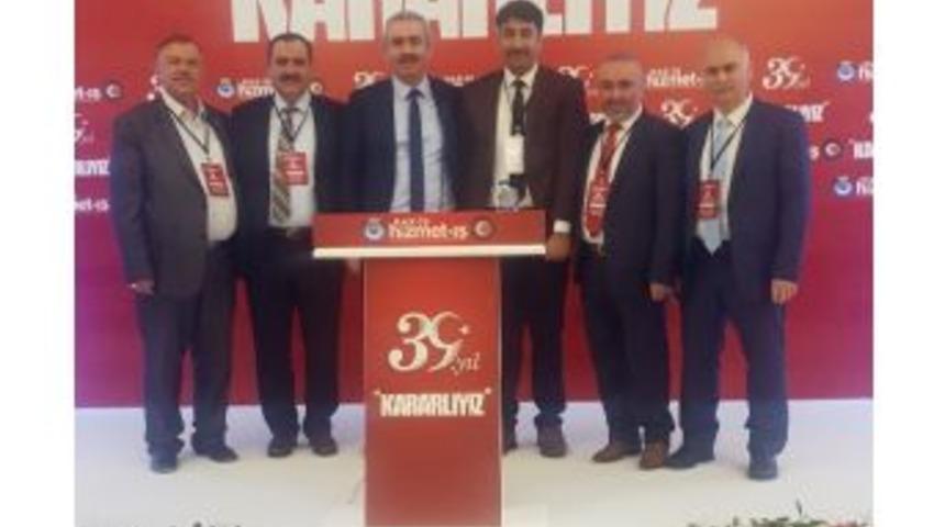 Hizmet İş Kayseri Şube Başkanı Serhat &Ccedil;elik: