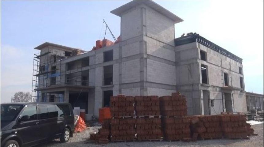 Veziroğlu Sosyal Tesisleri Hızla Y&uuml;kseliyor