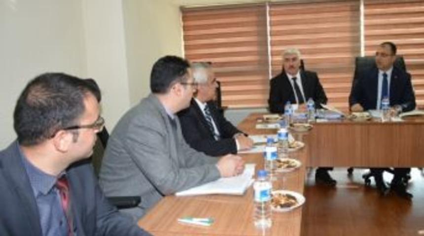 İl Halk Sağlığı M&uuml;d&uuml;rl&uuml;ğ&uuml; Yetkililerinden Brifing Aldı
