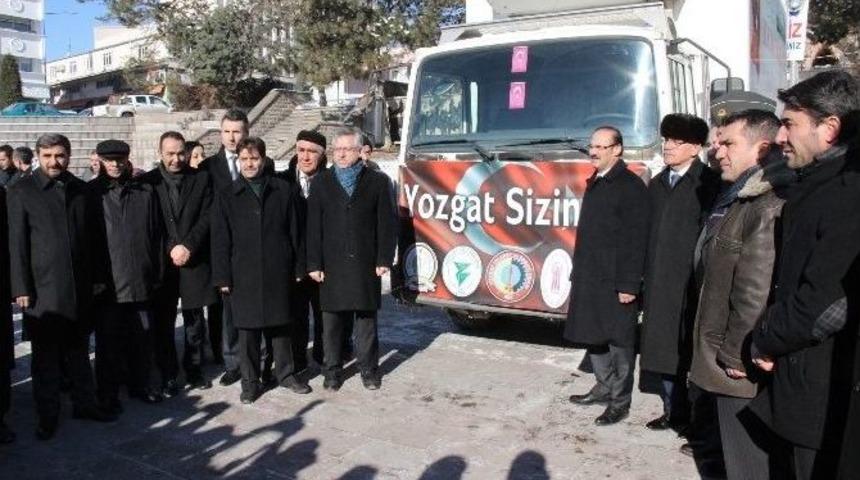 El Bab İ&ccedil;in Hazırlanan Yiyecekler Yola &Ccedil;ıktı