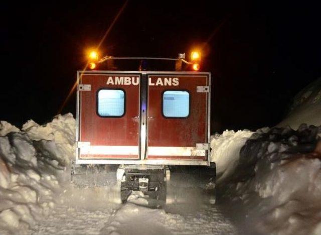 Bitlis’Te 6 Saatlik Hasta Kurtarma Operasyonu