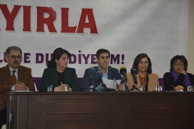 Hdp, Dbp, Dtk, Hdk Ve Tja’dan Referandum Deklarasyonu