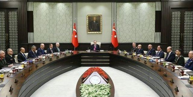 Mgk, Cumhurbaşkanı Erdoğan Başkanlığında Toplandı