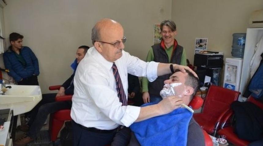 Tıraşlar Başkandan