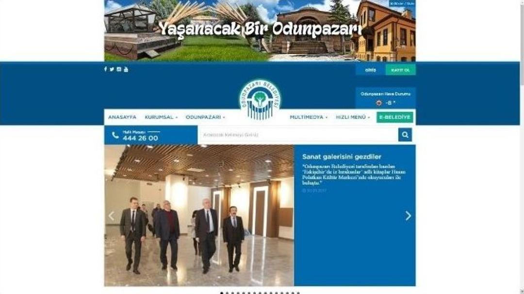Odunpazarı Belediyesi&rsquo;nin Resmi Web Sitesi Yenilendi