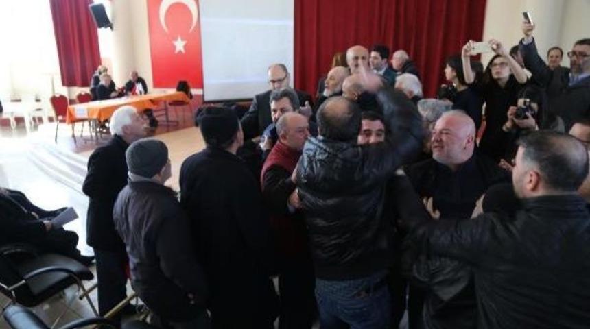 Otoyol Projesinin &Ccedil;ed Toplantısında Gerginlik