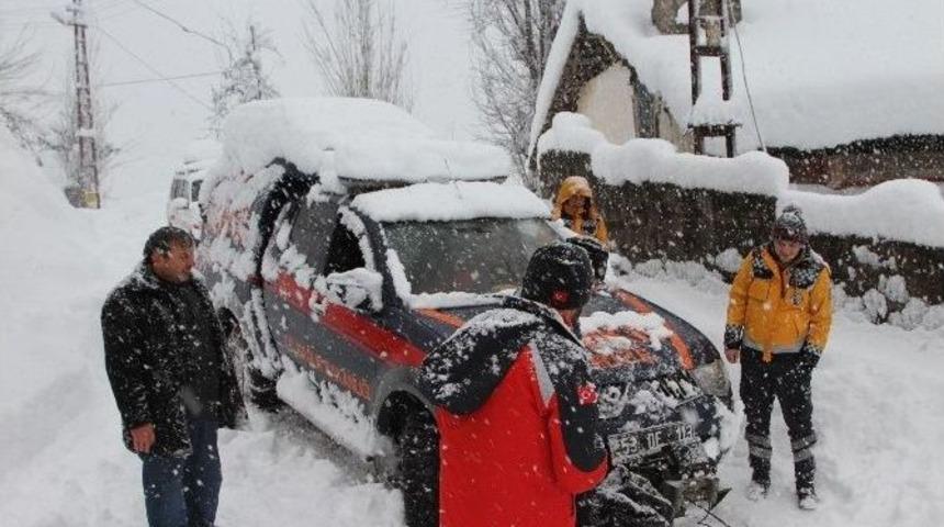Kar Ambulansları Hayat Kurtarıyor