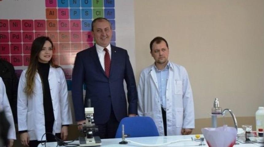 Biga Belediyesi Fen Laboratuvarı Açıldı