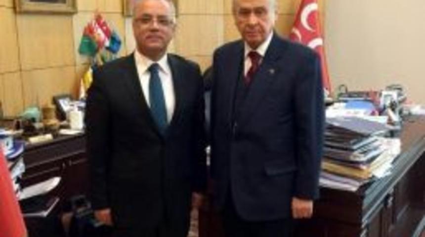 Salihli&rsquo;nin Projelerini Bah&ccedil;eli&rsquo;ye Anlattı