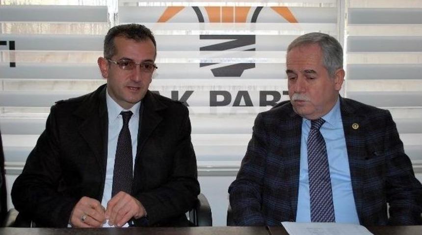 Ak Partili Berber&rsquo;den, İl&ccedil;e Başkanı Din&ccedil;&rsquo;e Ziyaret