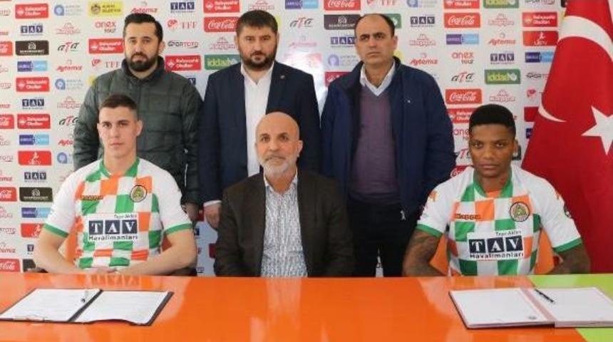 Fernandes Ile Lazic Aytemiz Alanyaspor'da