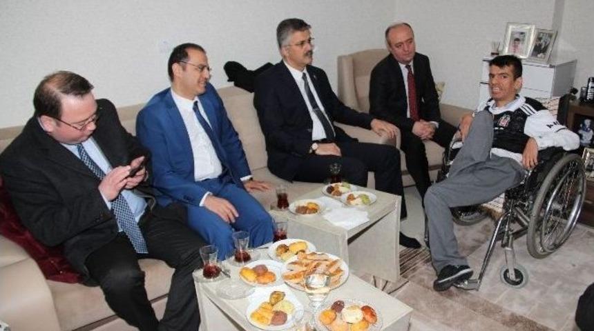 Başsavcı G&uuml;re, Engelli Gencin Hayalini Ger&ccedil;ekleştirdi