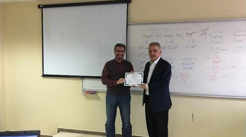 Sakarya Ekonometri Kış Seminerleri Sona Erdi