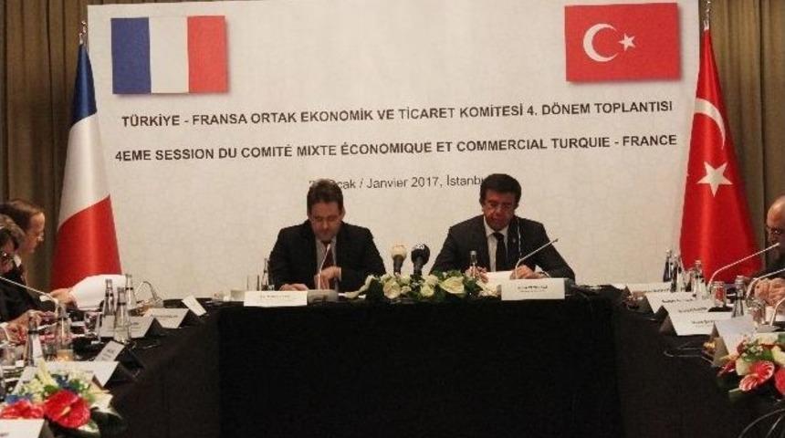 Bakan Zeybekci: &ldquo;fransa İle 20 Milyar Euroluk Ticaret Hedefine Ulaşabiliriz"